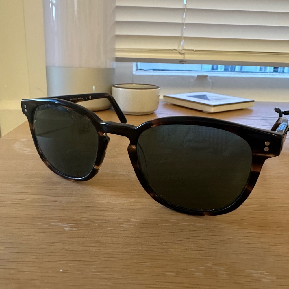 Ace + Tate dark tortoise sunglasses